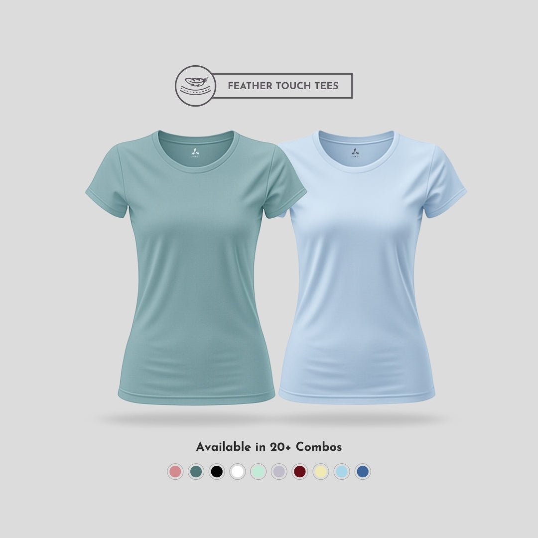 Feather Touch Round Neck T-Shirt