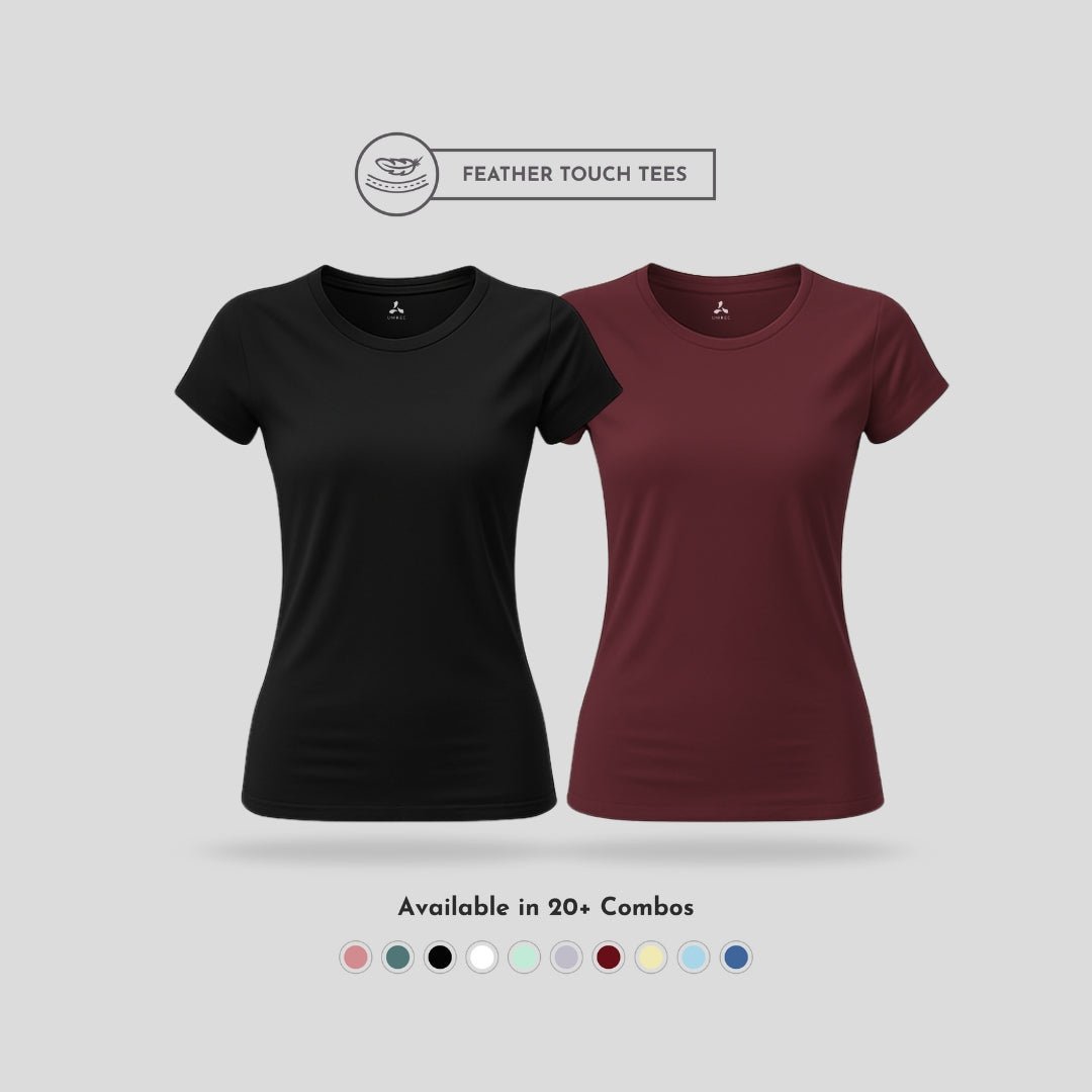 Feather Touch Round Neck T-Shirt