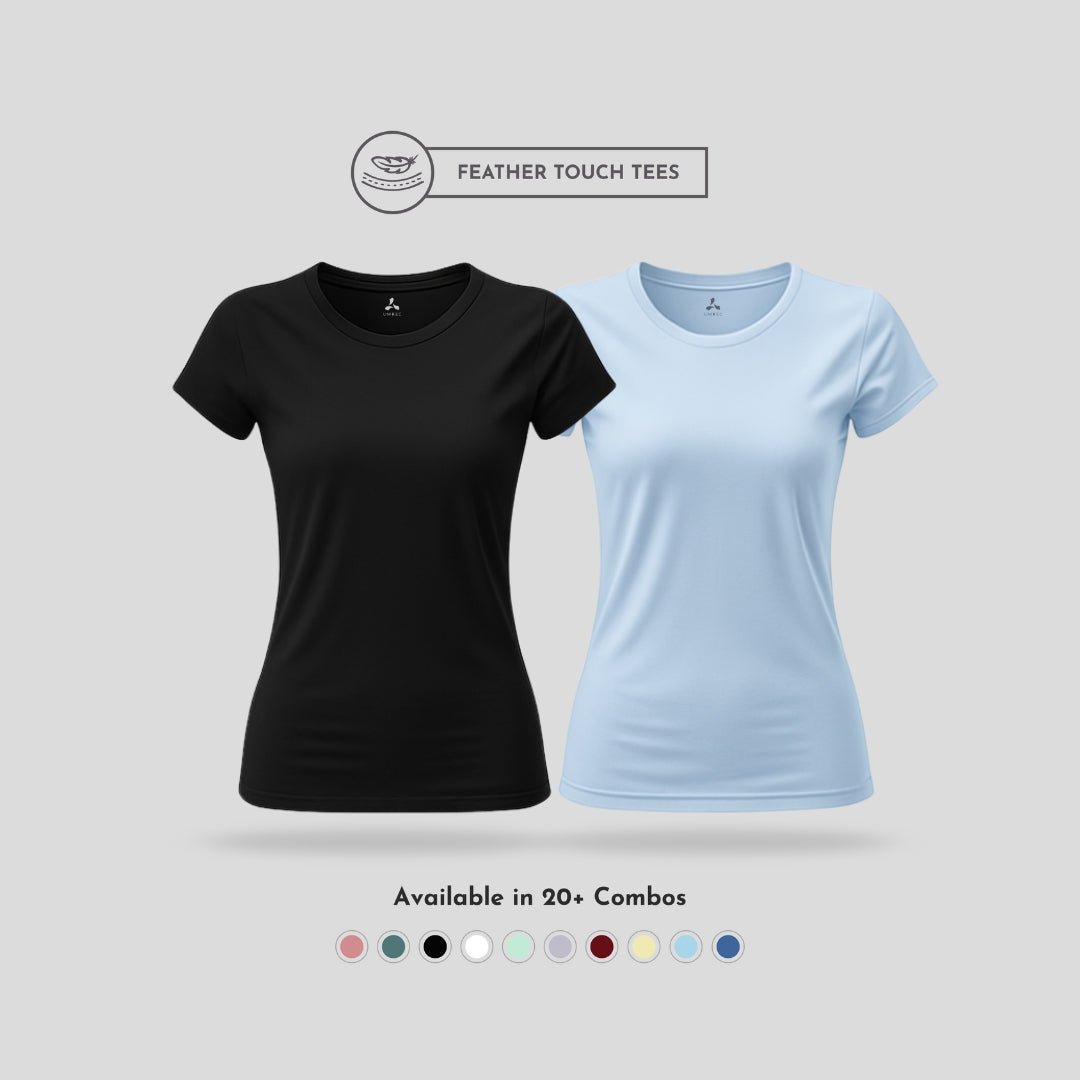 Feather Touch Round Neck T-Shirt