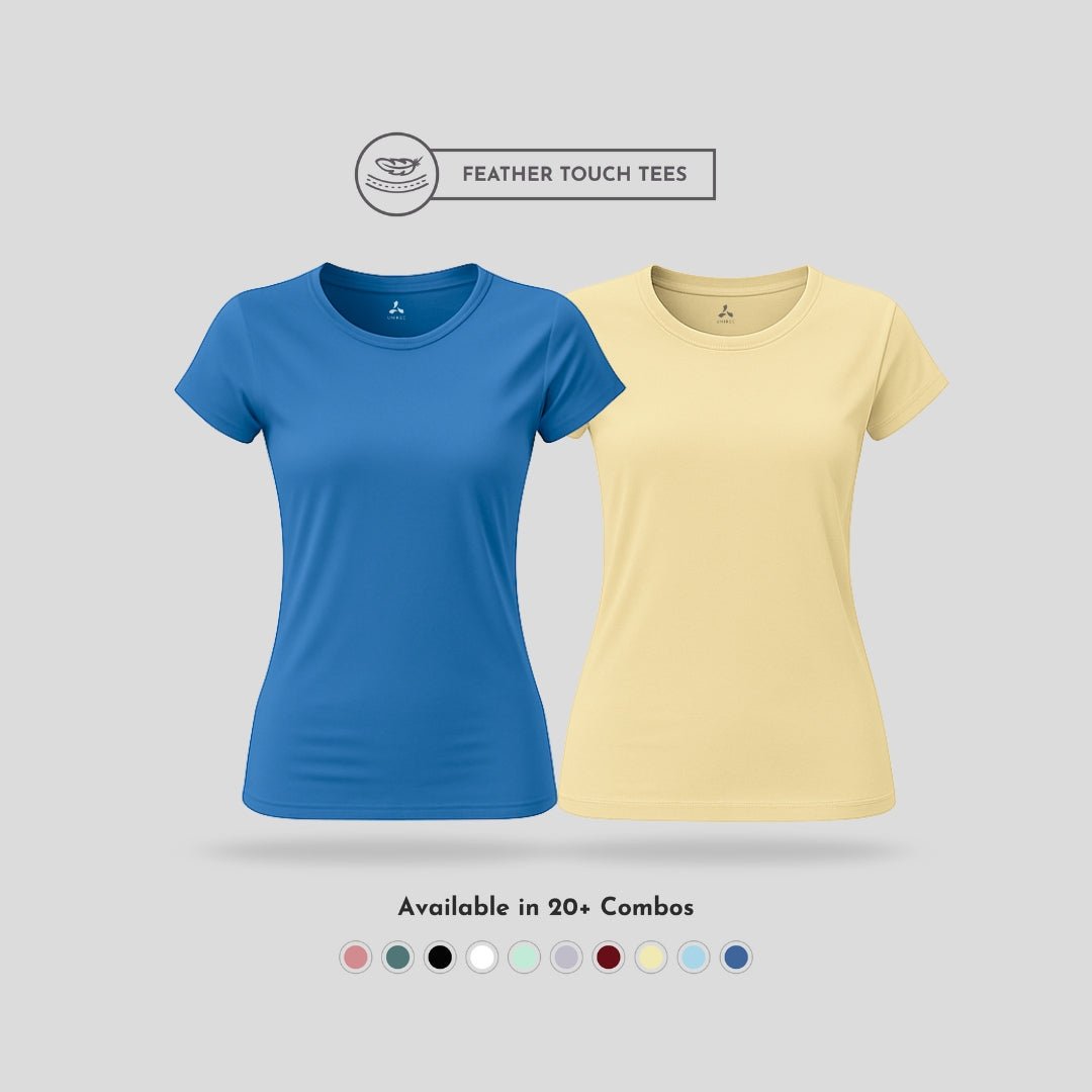 Feather Touch Round Neck T-Shirt