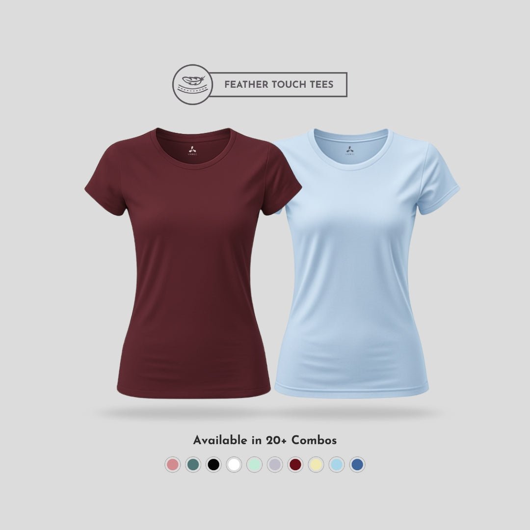 Feather Touch Round Neck T-Shirt