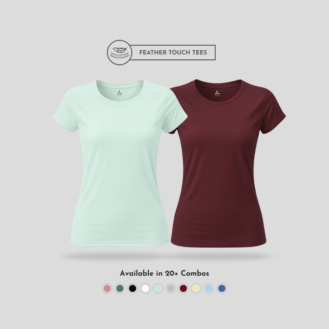 Feather Touch Round Neck T-Shirt
