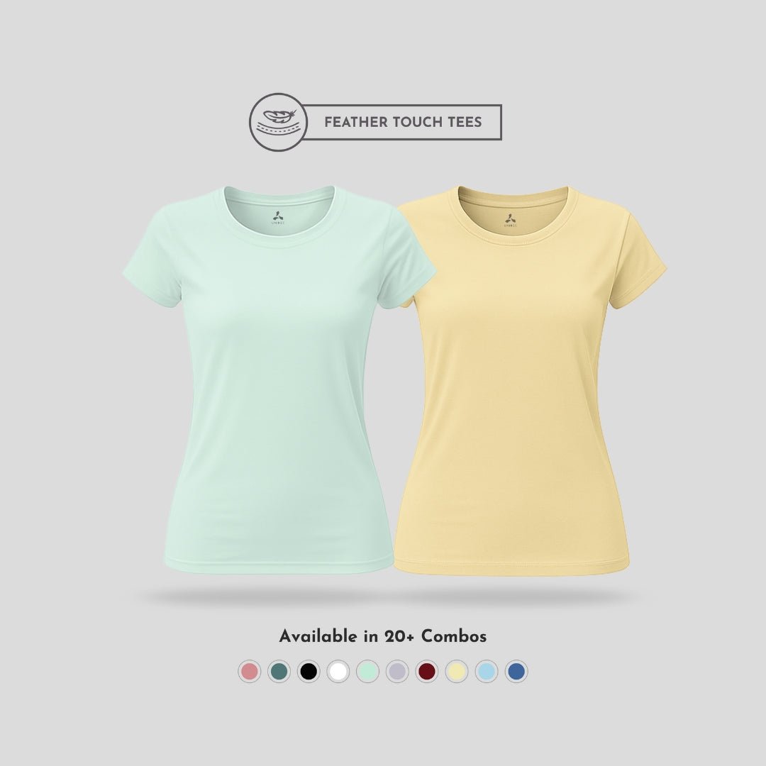 Feather Touch Round Neck T-Shirt