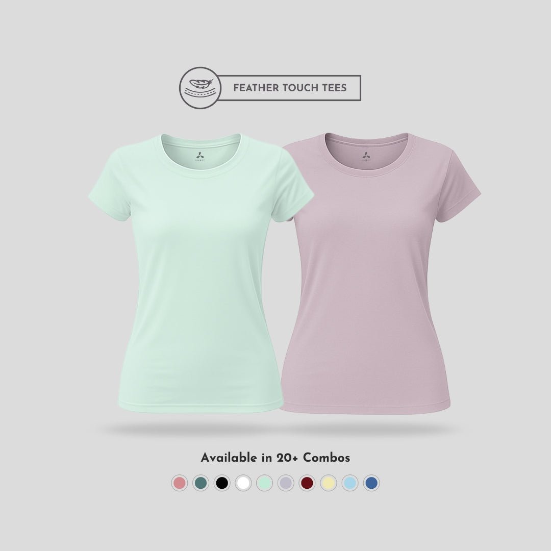 Feather Touch Round Neck T-Shirt
