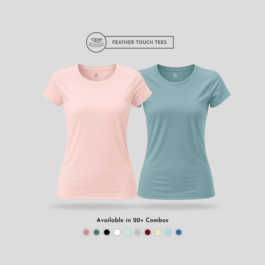 Feather Touch Round Neck T-Shirt