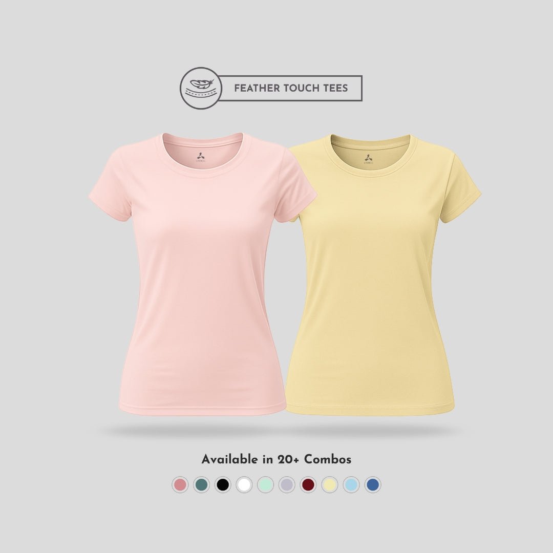 Feather Touch Round Neck T-Shirt