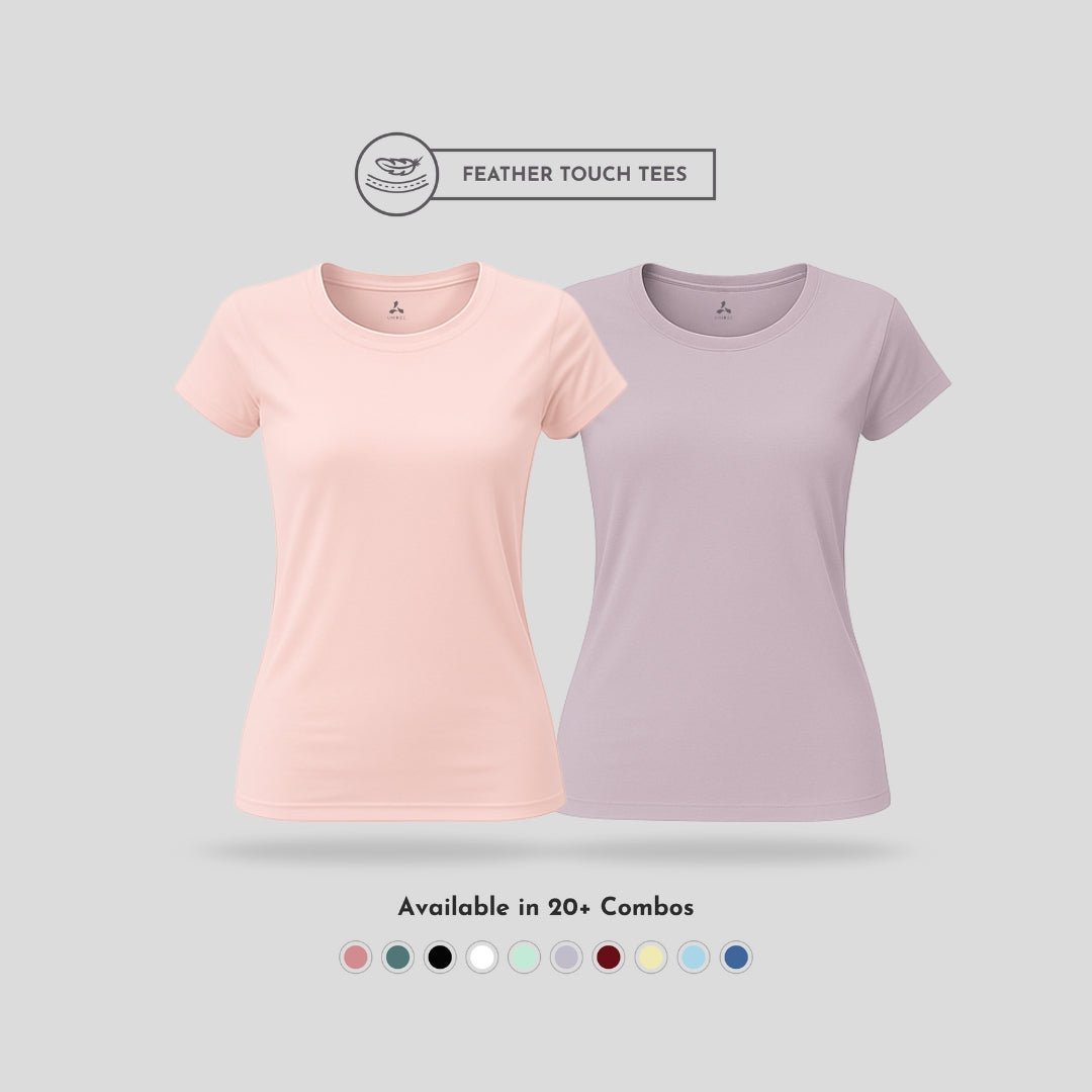 Feather Touch Round Neck T-Shirt
