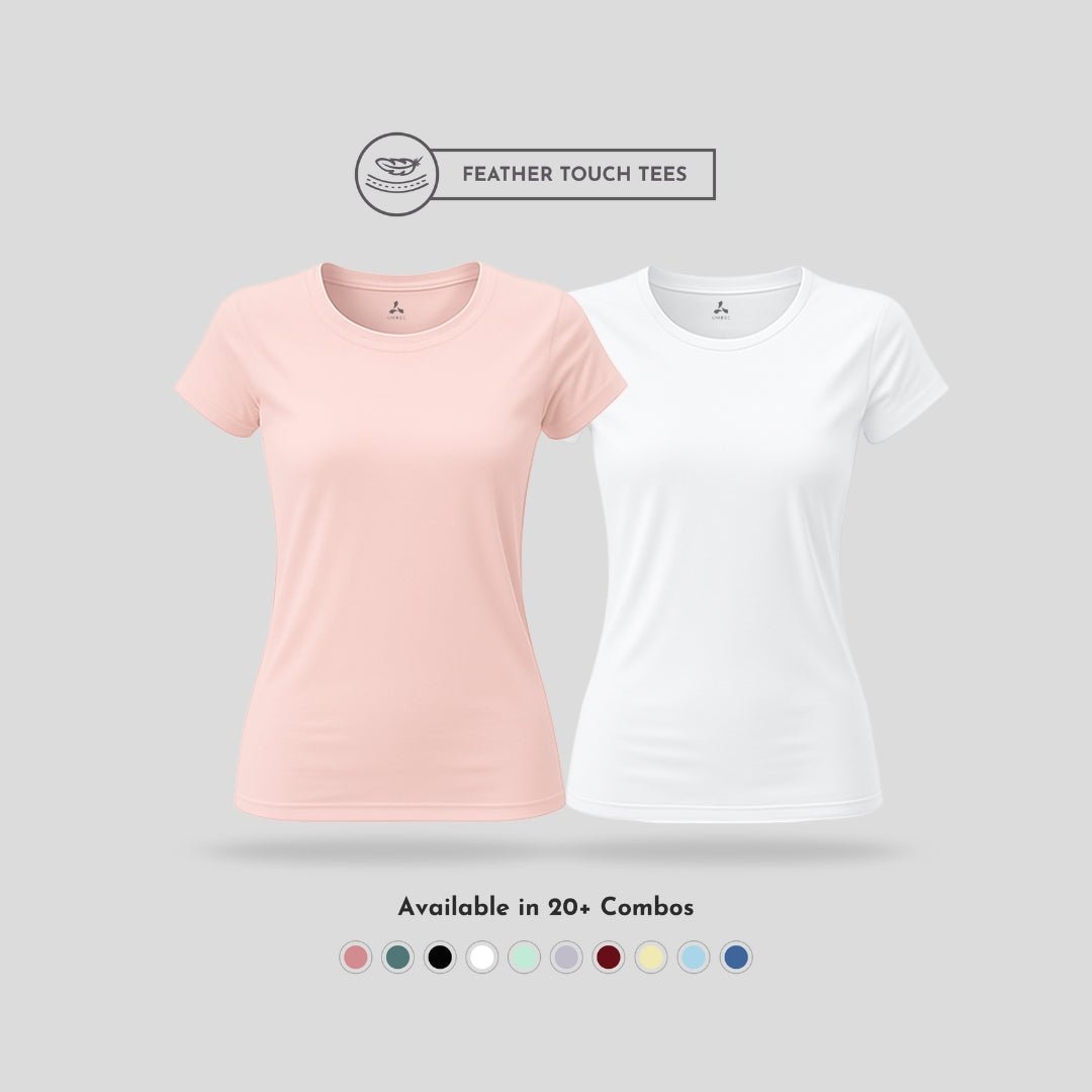 Feather Touch Round Neck T-Shirt