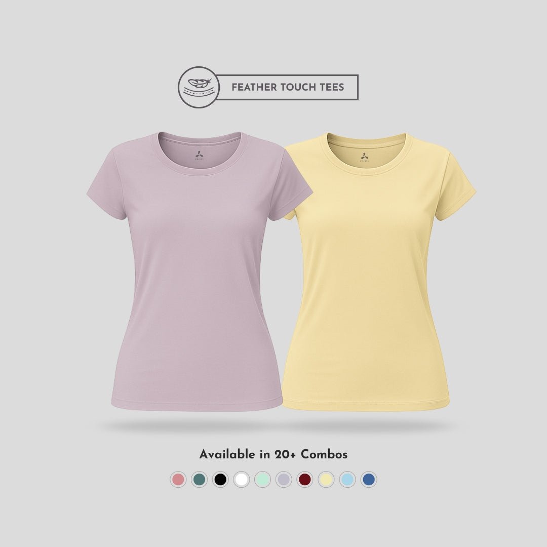 Feather Touch Round Neck T-Shirt