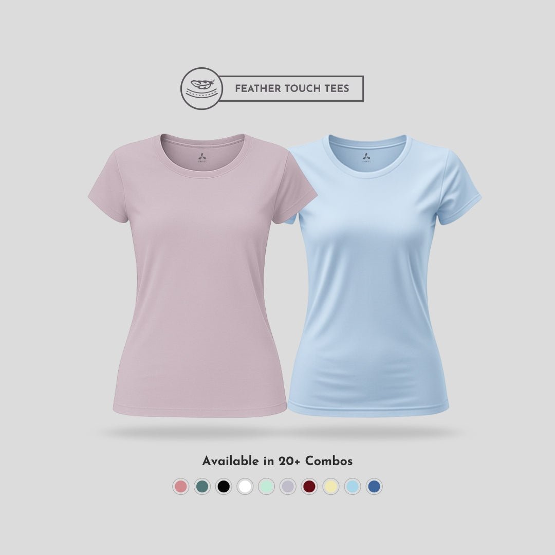 Feather Touch Round Neck T-Shirt