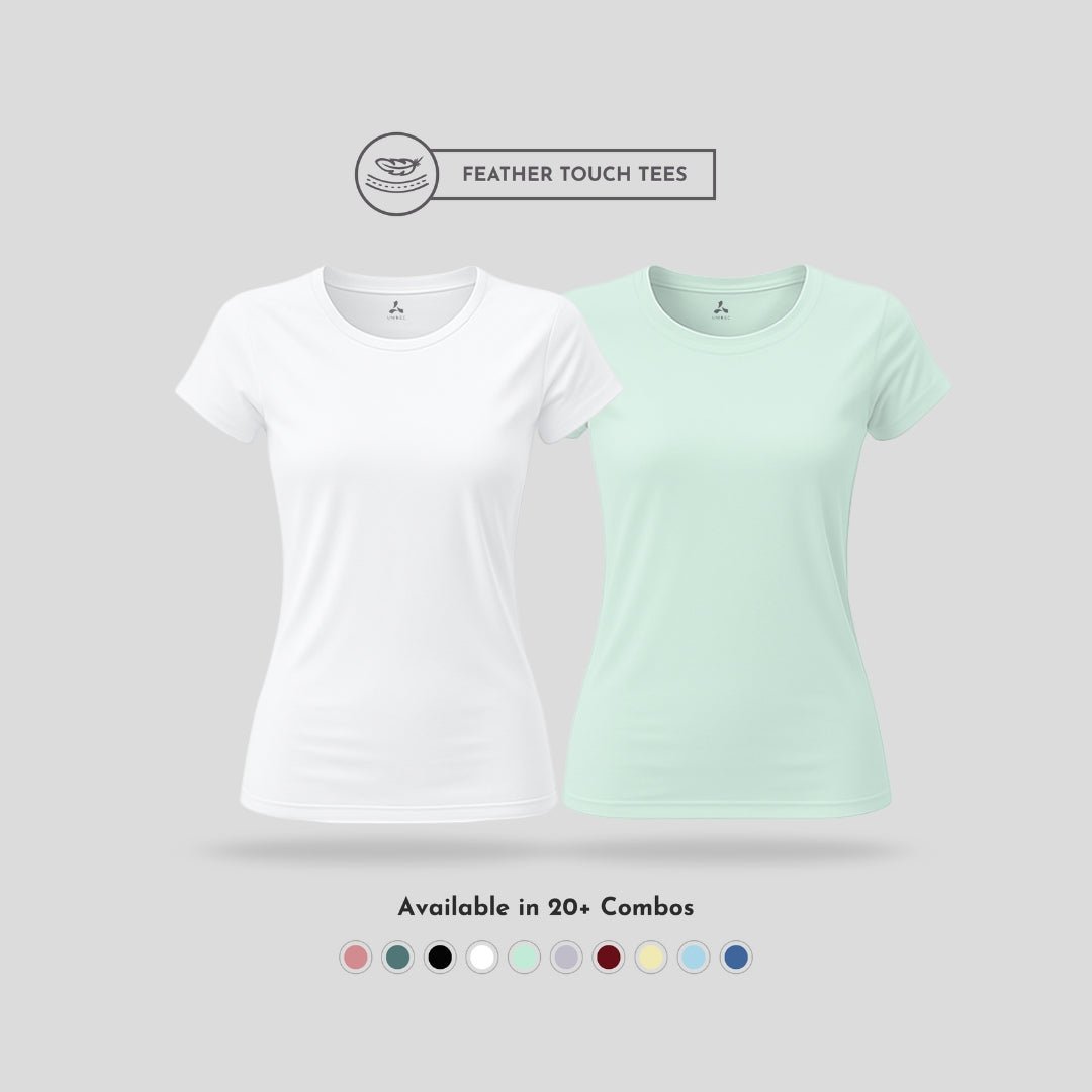Feather Touch Round Neck T-Shirt