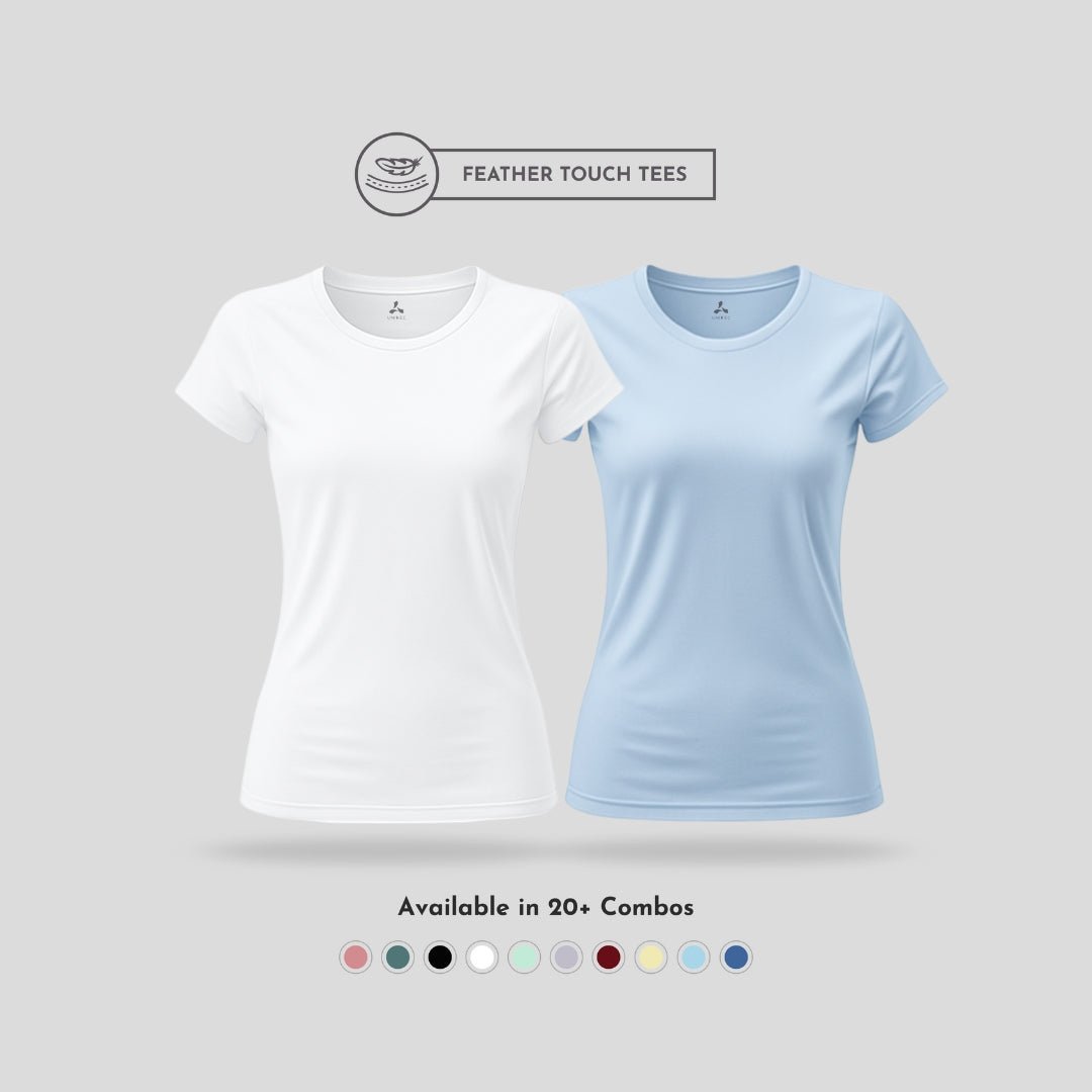 Feather Touch Round Neck T-Shirt