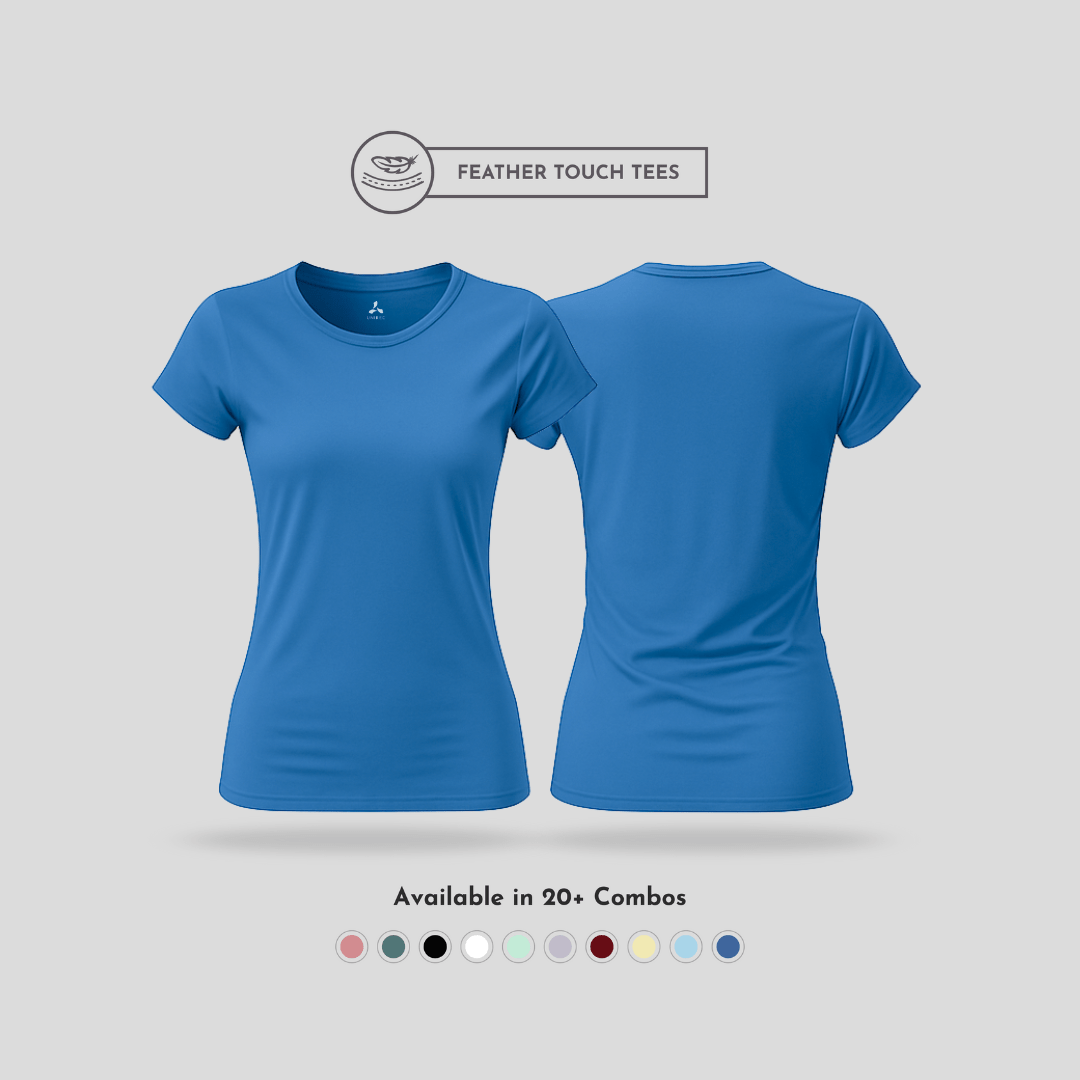 Feather Touch Round Neck T-Shirt